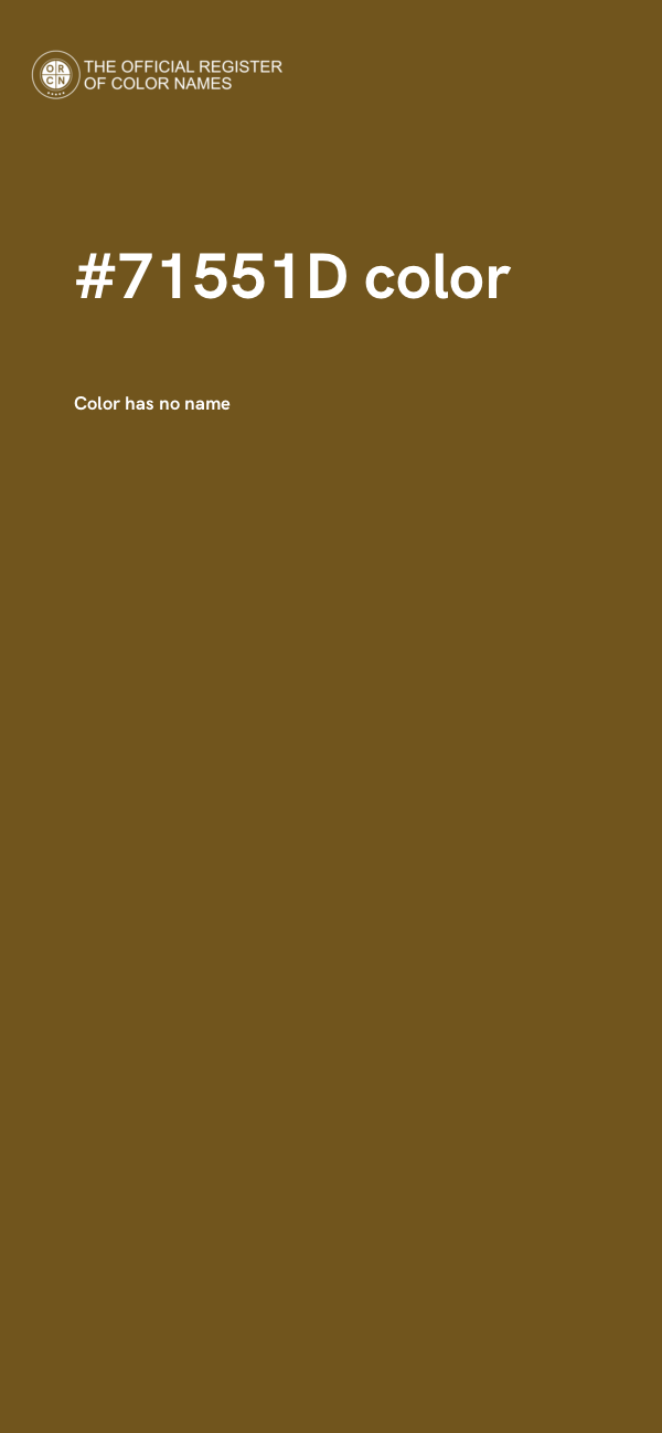 #71551D color image
