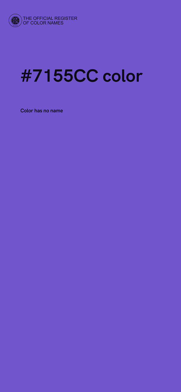 #7155CC color image