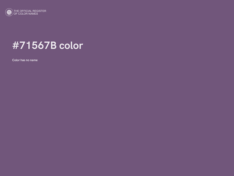 #71567B color image