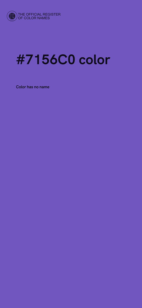 #7156C0 color image