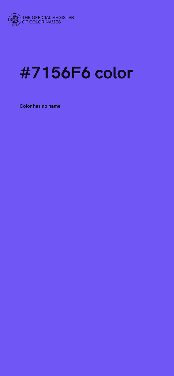 #7156F6 color image