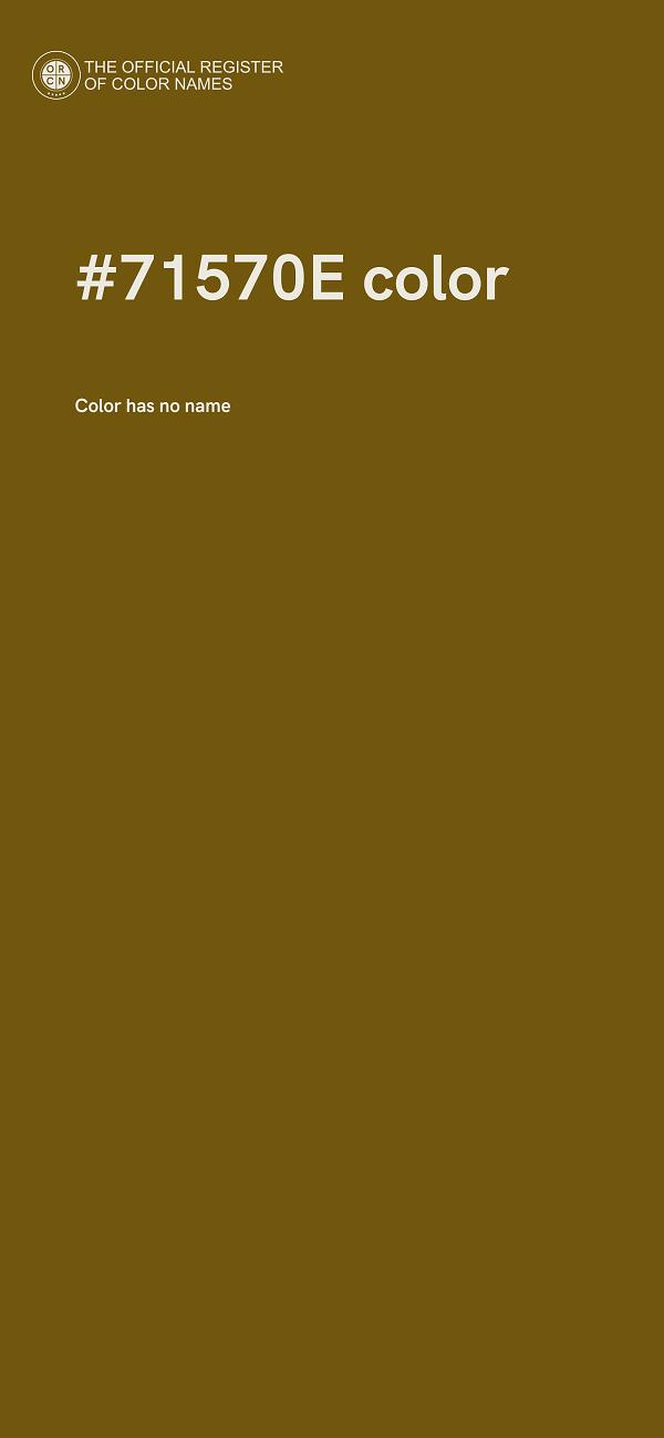 #71570E color image