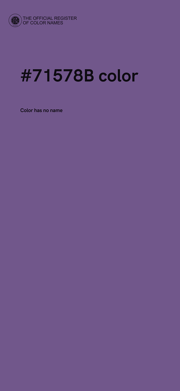 #71578B color image