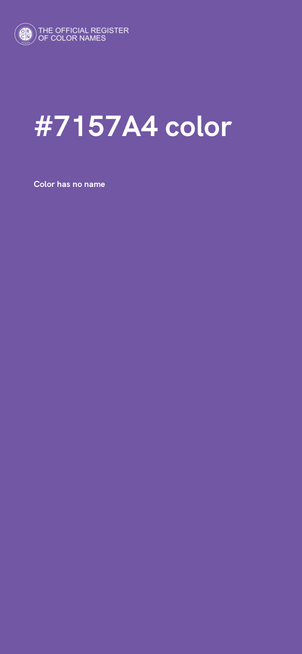 #7157A4 color image