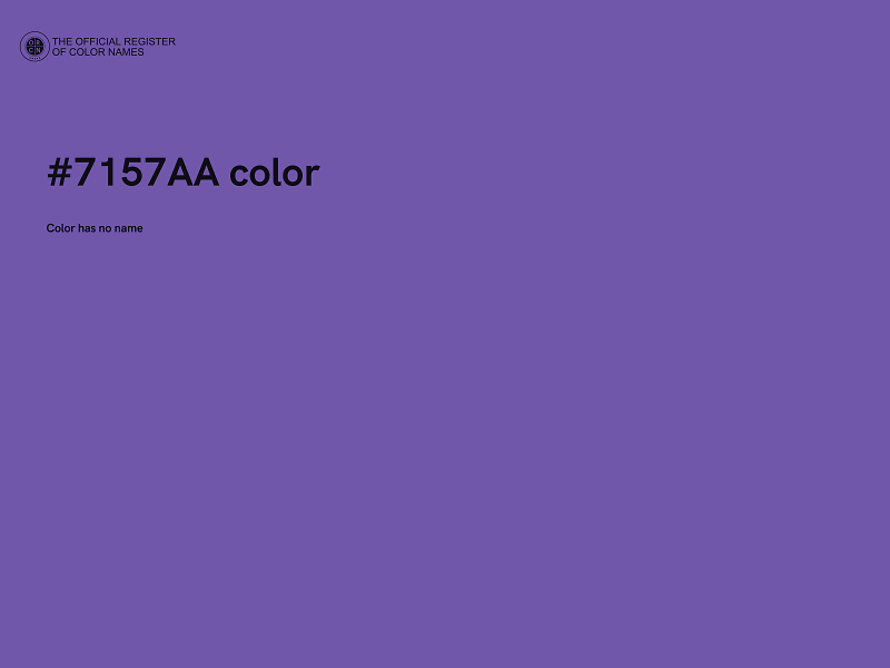 #7157AA color image