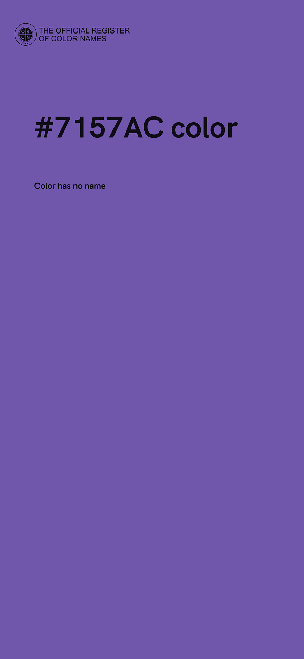 #7157AC color image