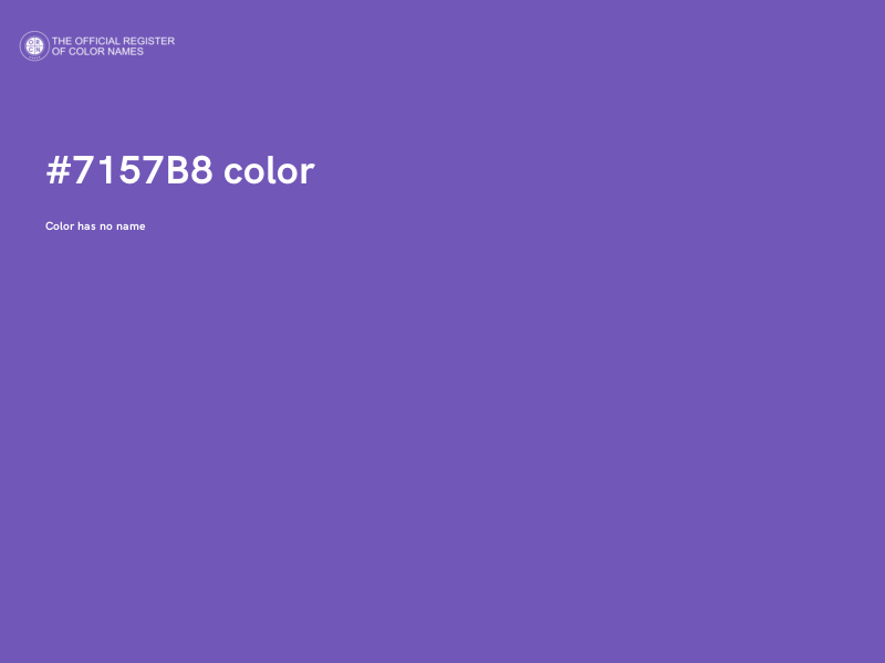 #7157B8 color image