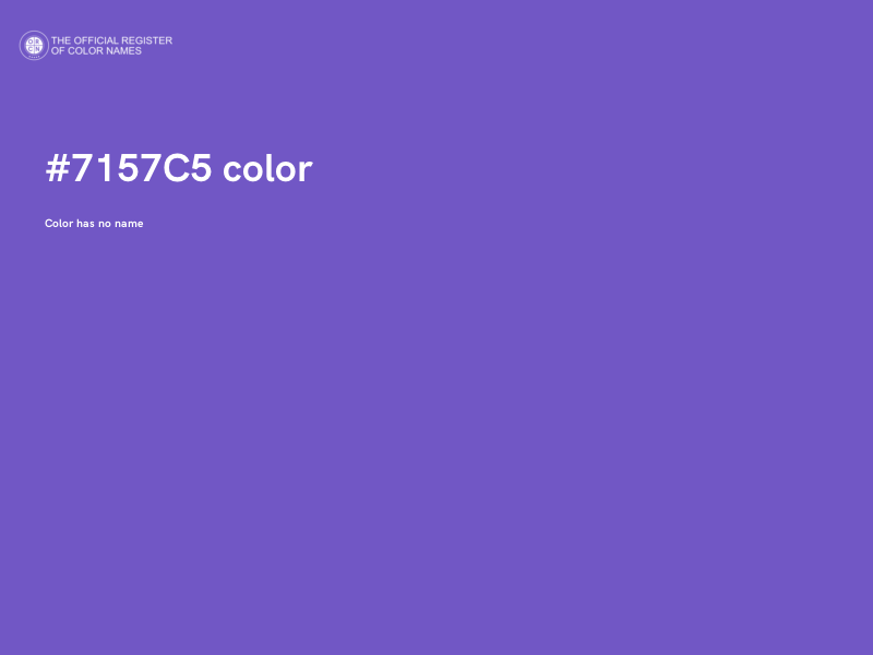#7157C5 color image