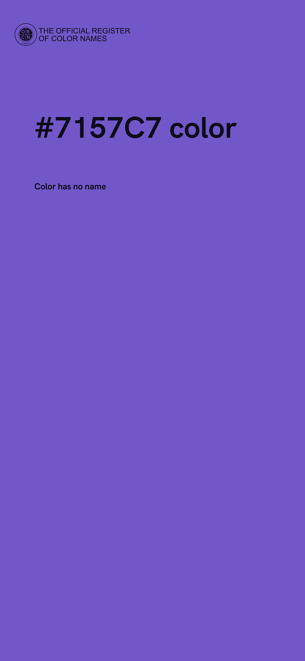 #7157C7 color image