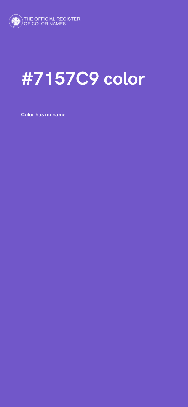 #7157C9 color image