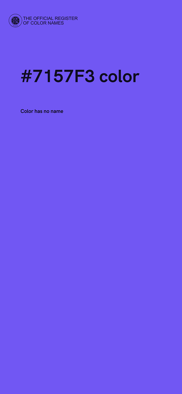 #7157F3 color image