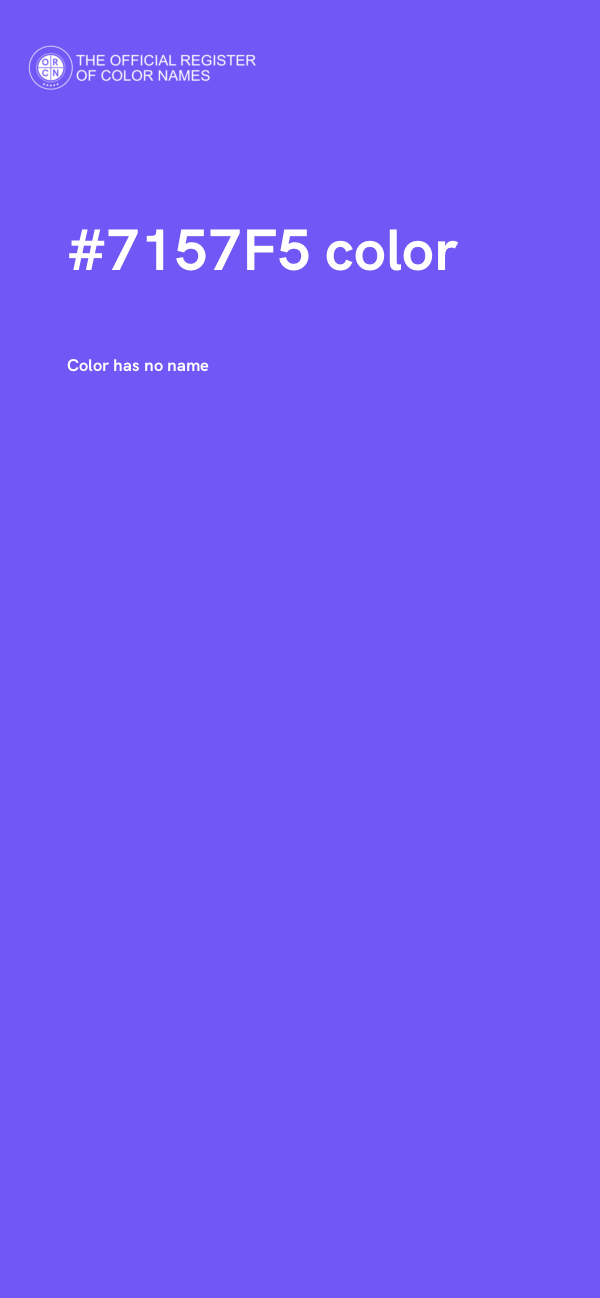 #7157F5 color image