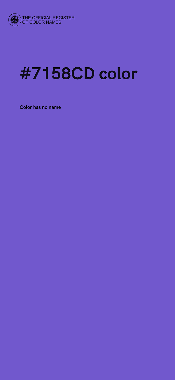 #7158CD color image