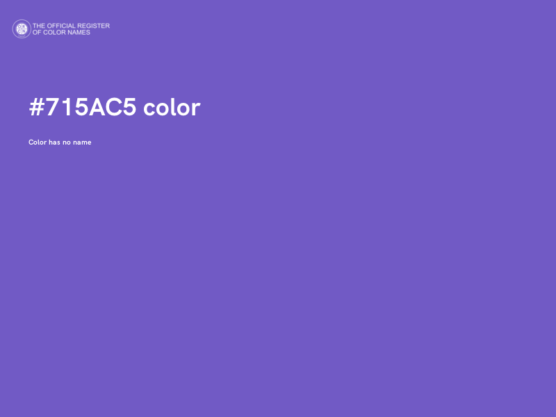 #715AC5 color image