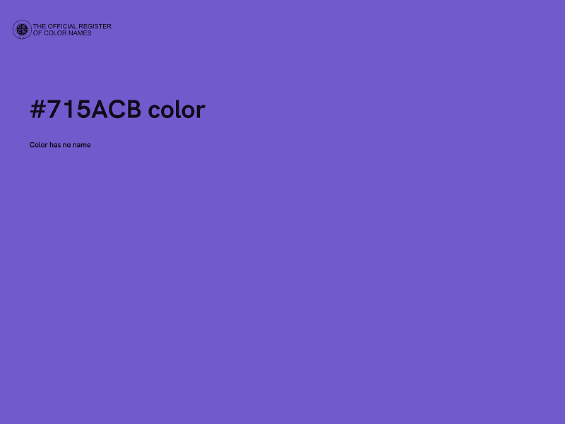 #715ACB color image