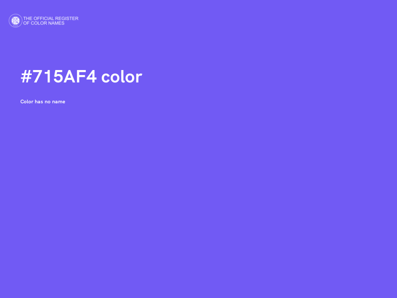 #715AF4 color image