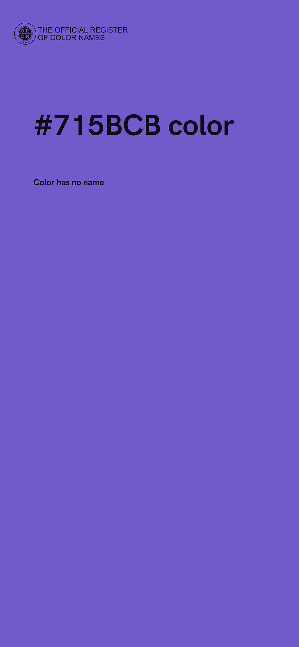 #715BCB color image