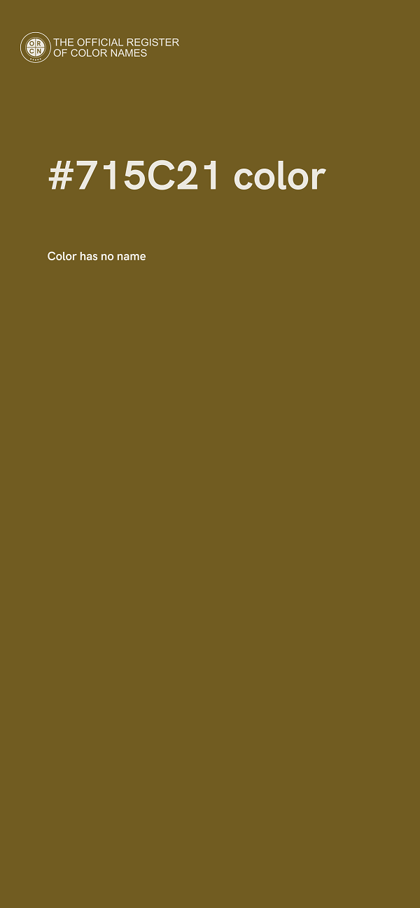 #715C21 color image