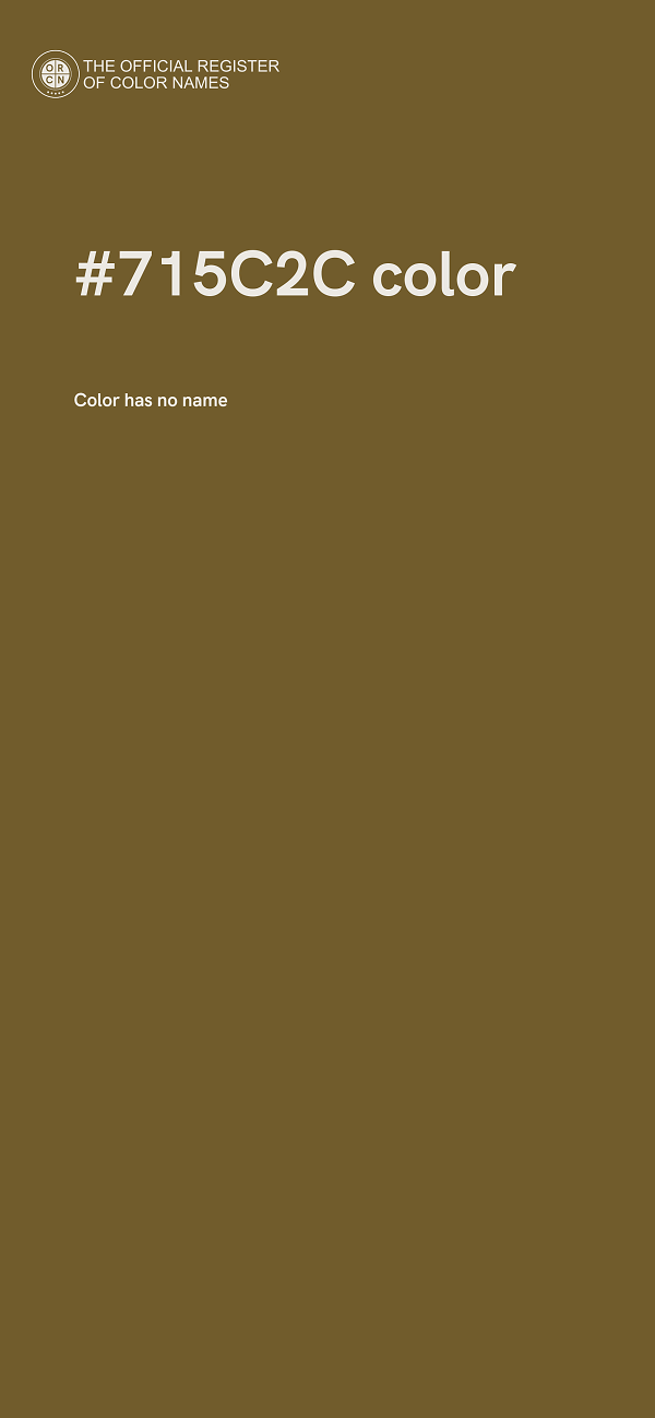 #715C2C color image
