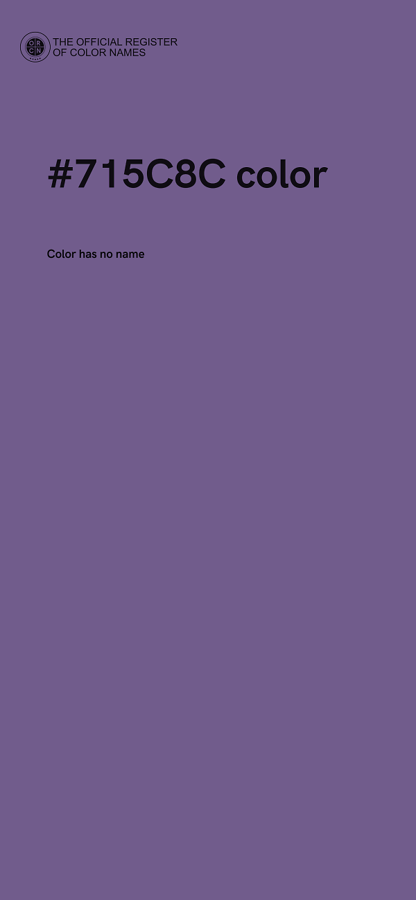 #715C8C color image