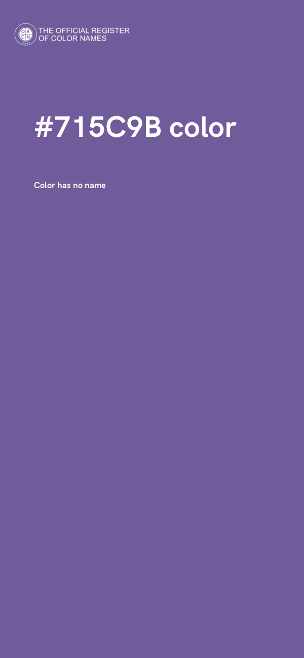 #715C9B color image