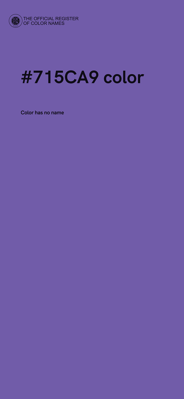 #715CA9 color image