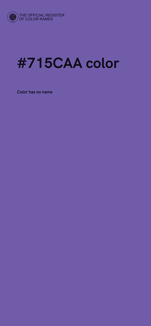 #715CAA color image