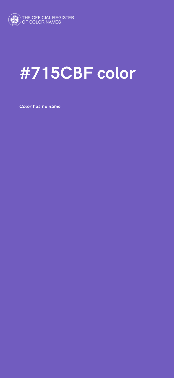 #715CBF color image