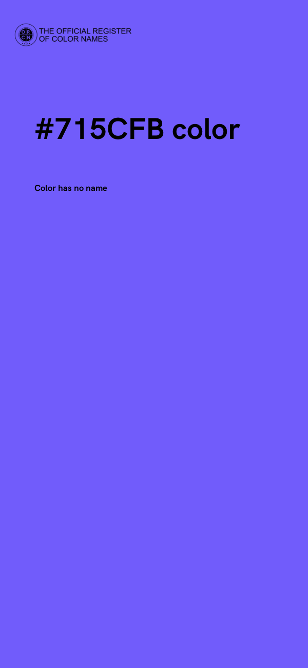 #715CFB color image