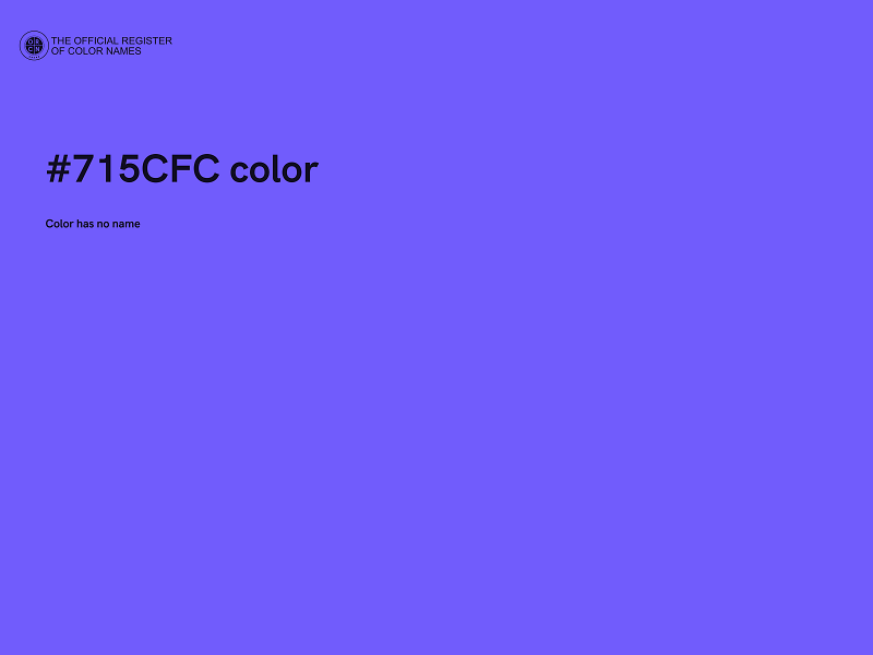 #715CFC color image