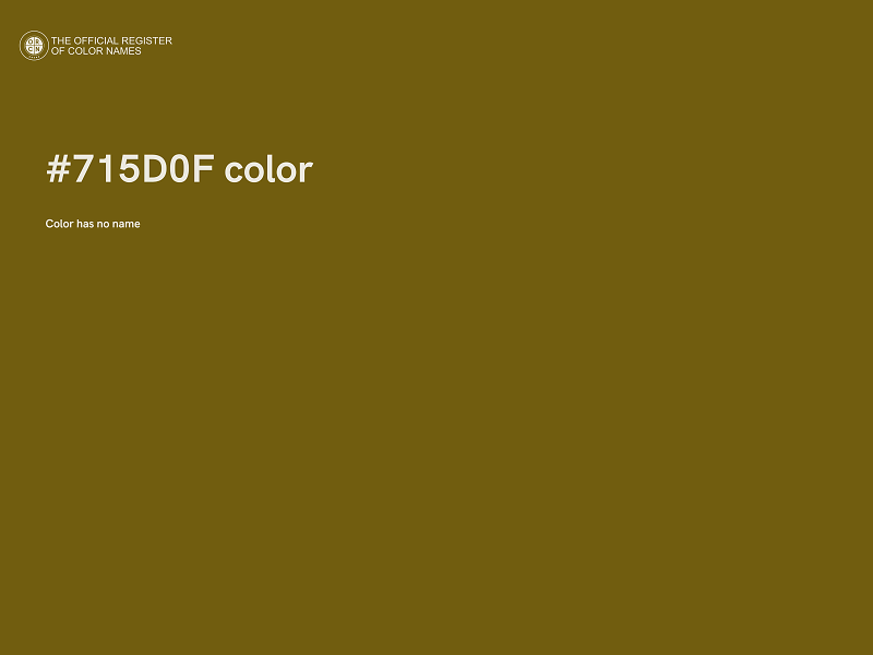 #715D0F color image