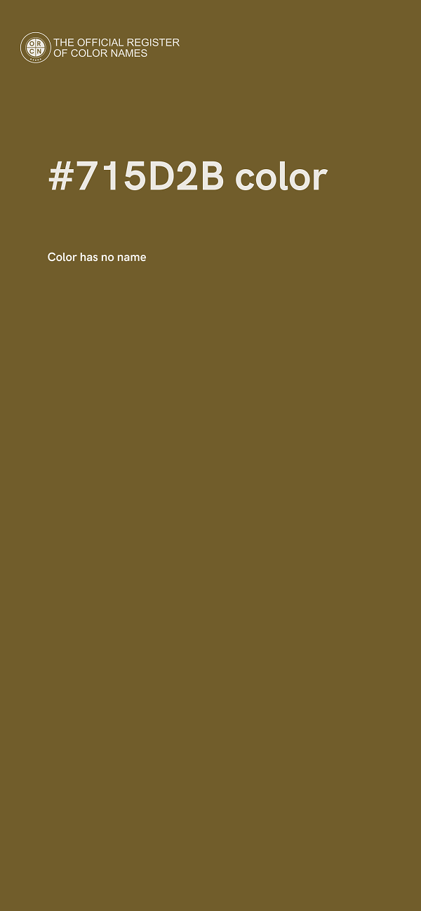 #715D2B color image