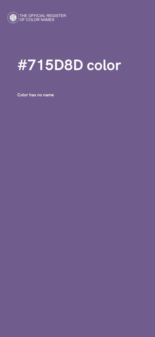 #715D8D color image