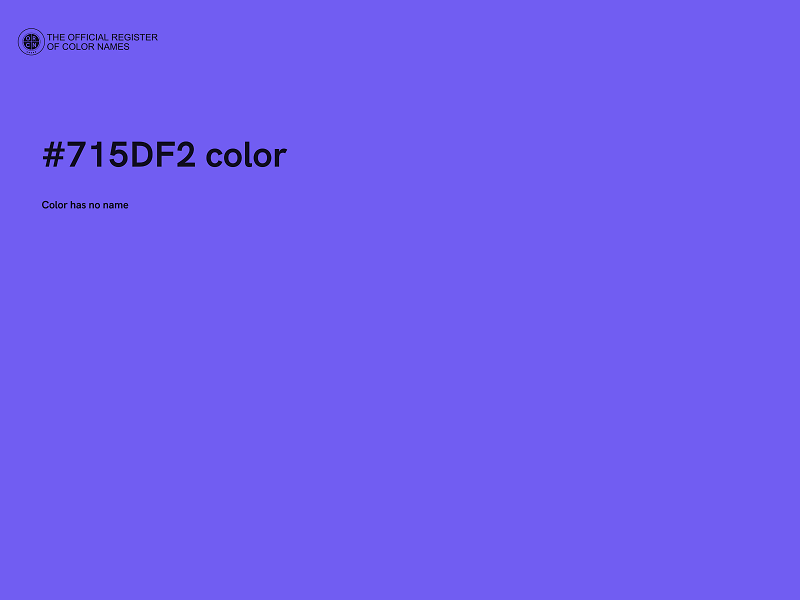 #715DF2 color image