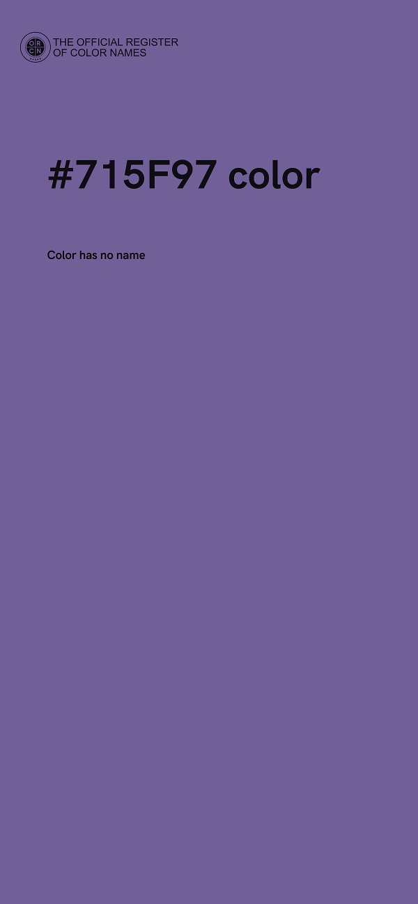 #715F97 color image