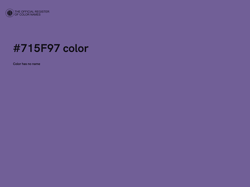 #715F97 color image