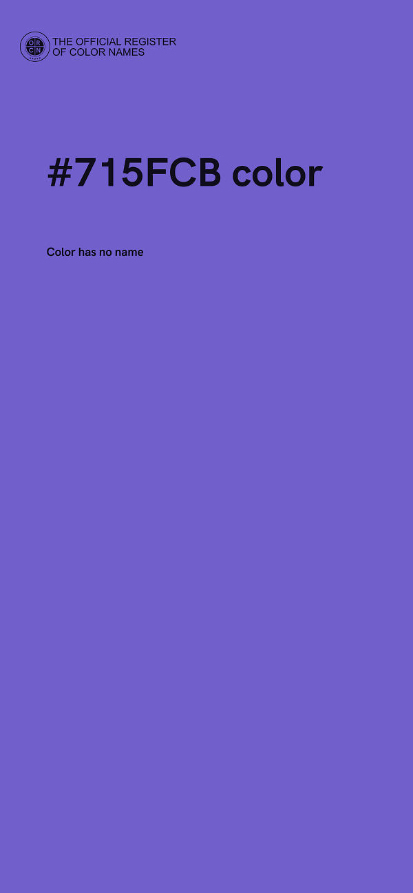 #715FCB color image