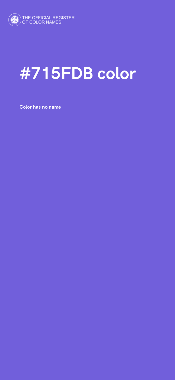#715FDB color image