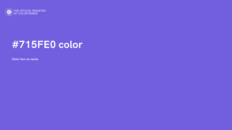 #715FE0 color image