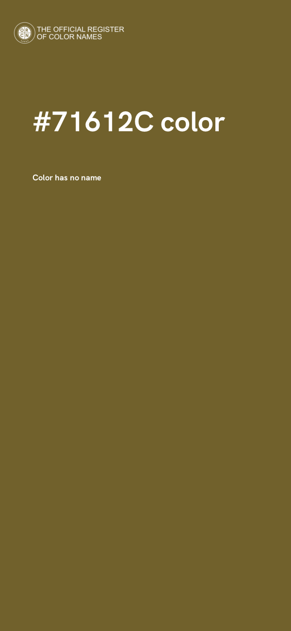 #71612C color image