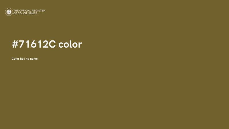 #71612C color image