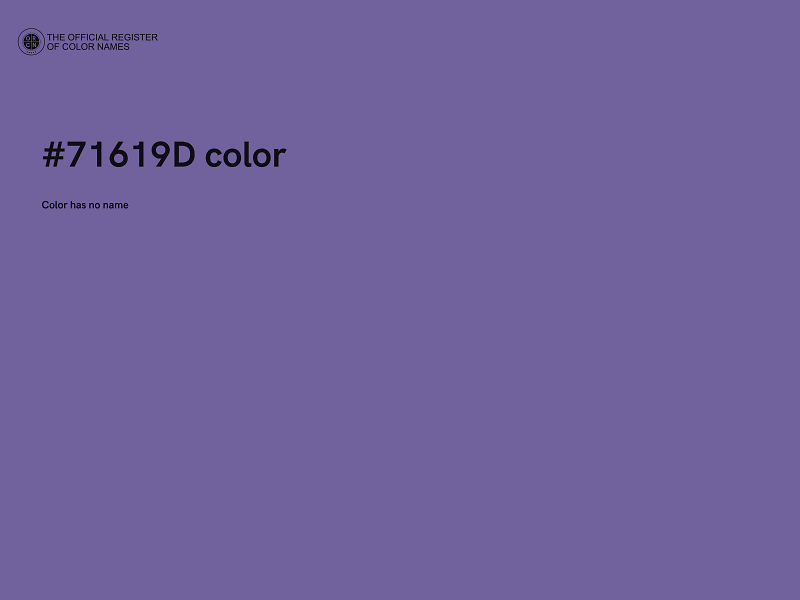 #71619D color image