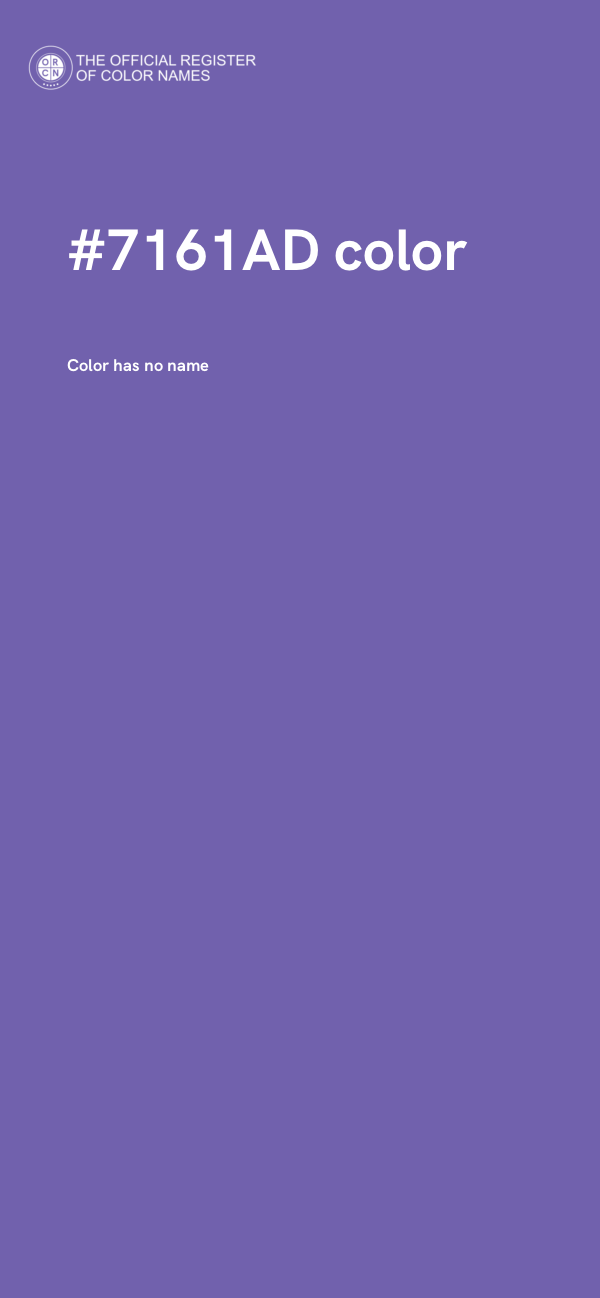 #7161AD color image