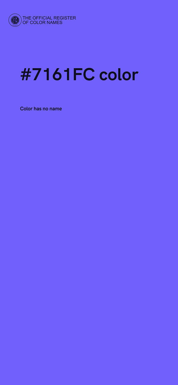 #7161FC color image