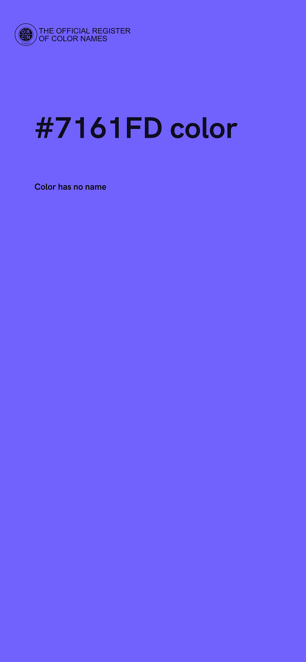 #7161FD color image