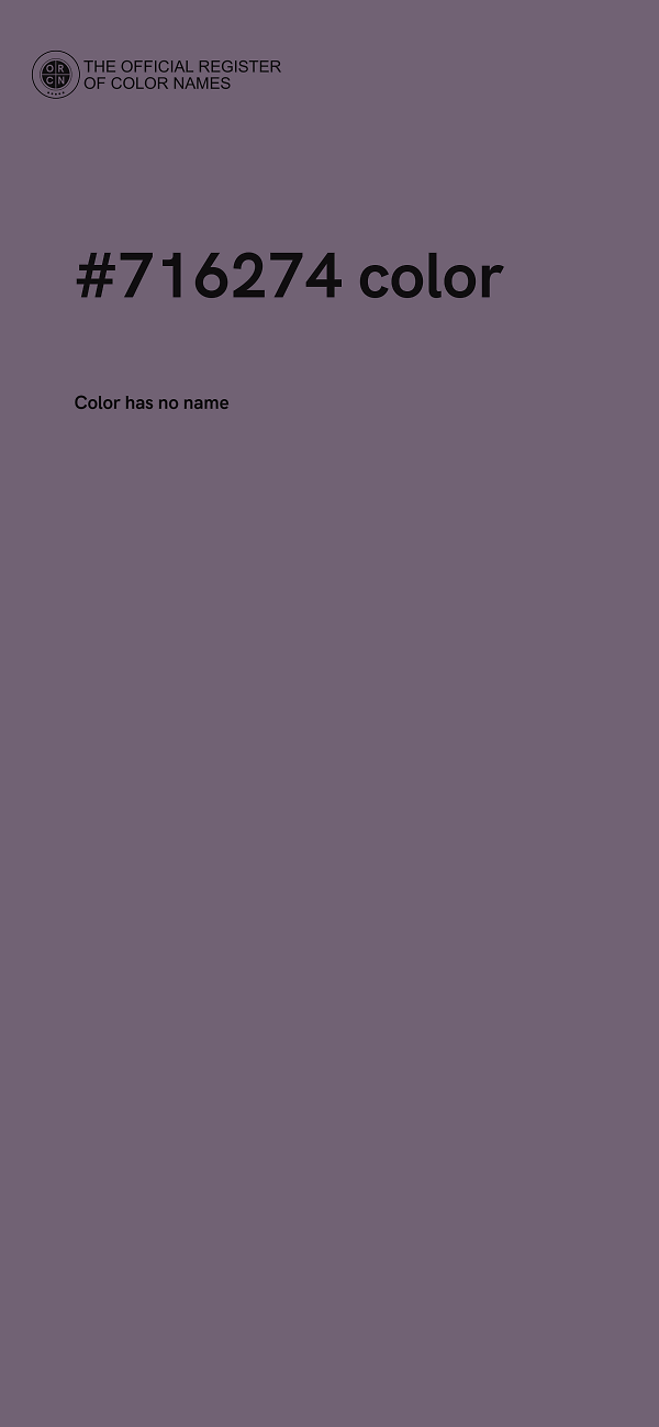 #716274 color image