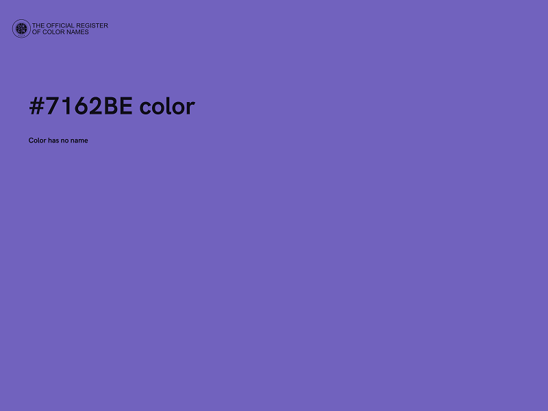 #7162BE color image