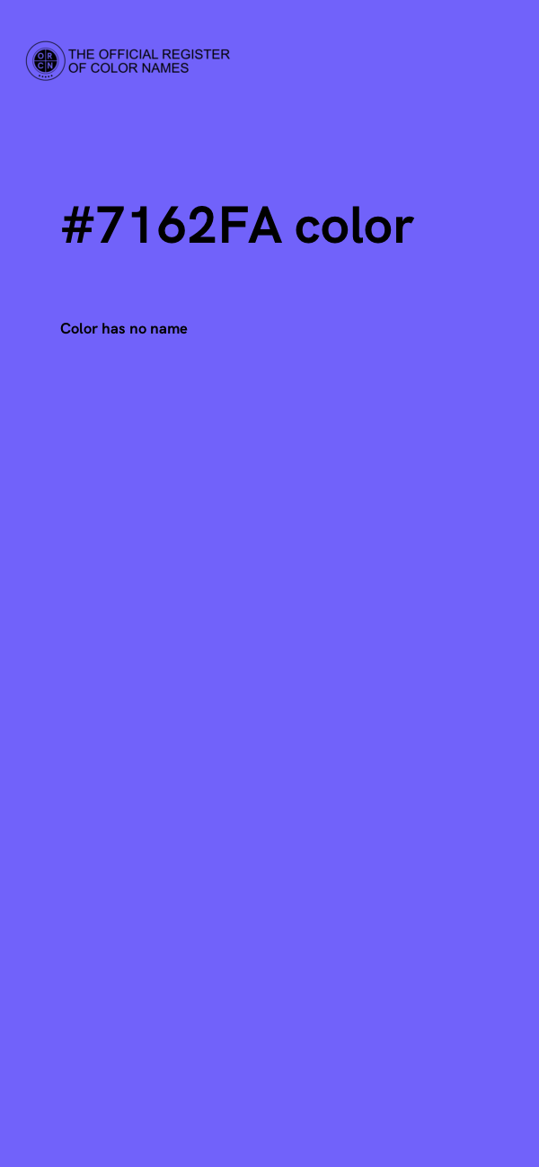 #7162FA color image