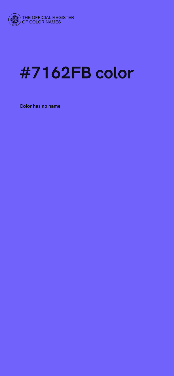 #7162FB color image