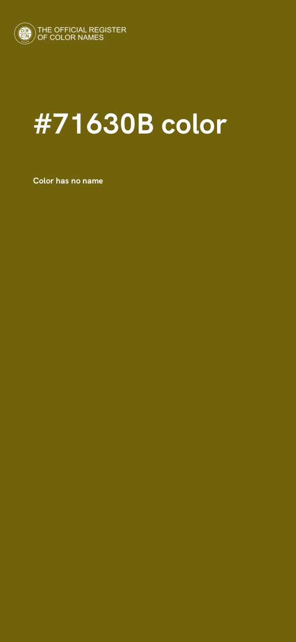 #71630B color image